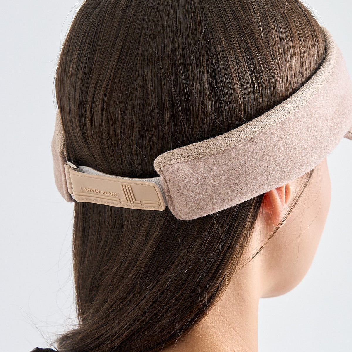 Lanvin Blanc Knit Visor - Light Beige - Erthe Golf