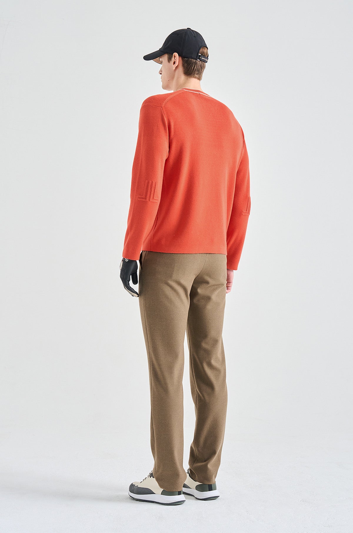 Lanvin Blanc Men's Sweater - Orange - Erthe Golf