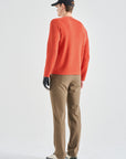 Lanvin Blanc Men's Sweater - Orange - Erthe Golf