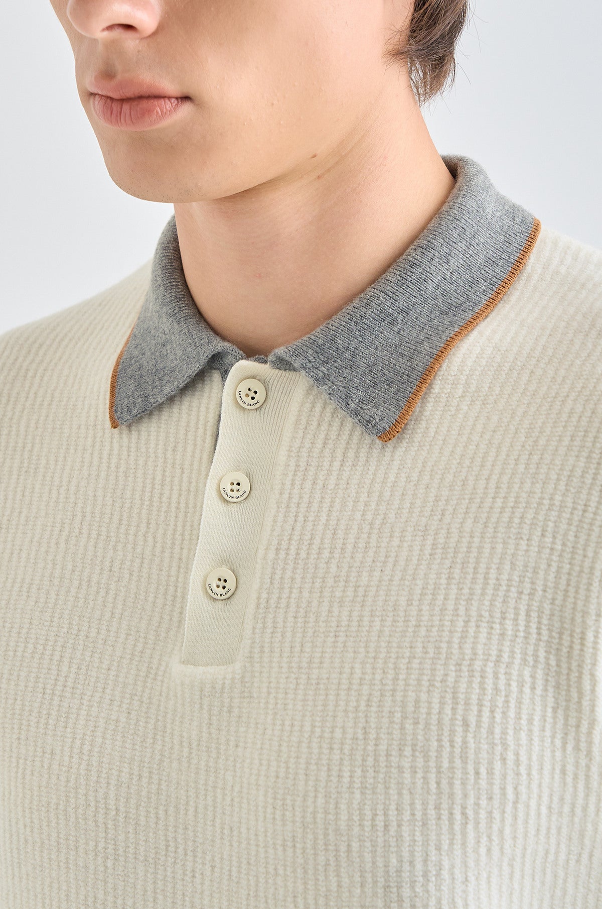 Lanvin Blanc Men's Sweater - Off White - Erthe Golf