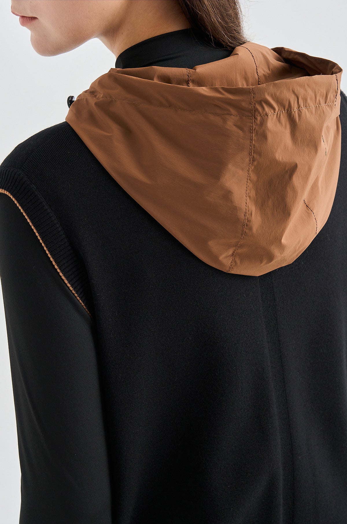 Lanvin Blanc Women's Zip Hoodie - Black - Erthe Golf
