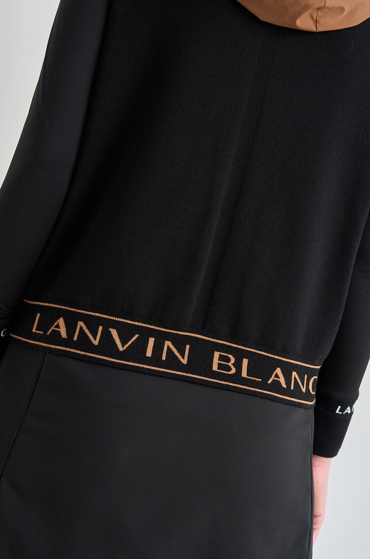 Lanvin Blanc Women's Zip Hoodie - Black - Erthe Golf