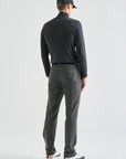 Lanvin Blanc Men's Knit Pants - Charcoal Grey - Erthe Golf
