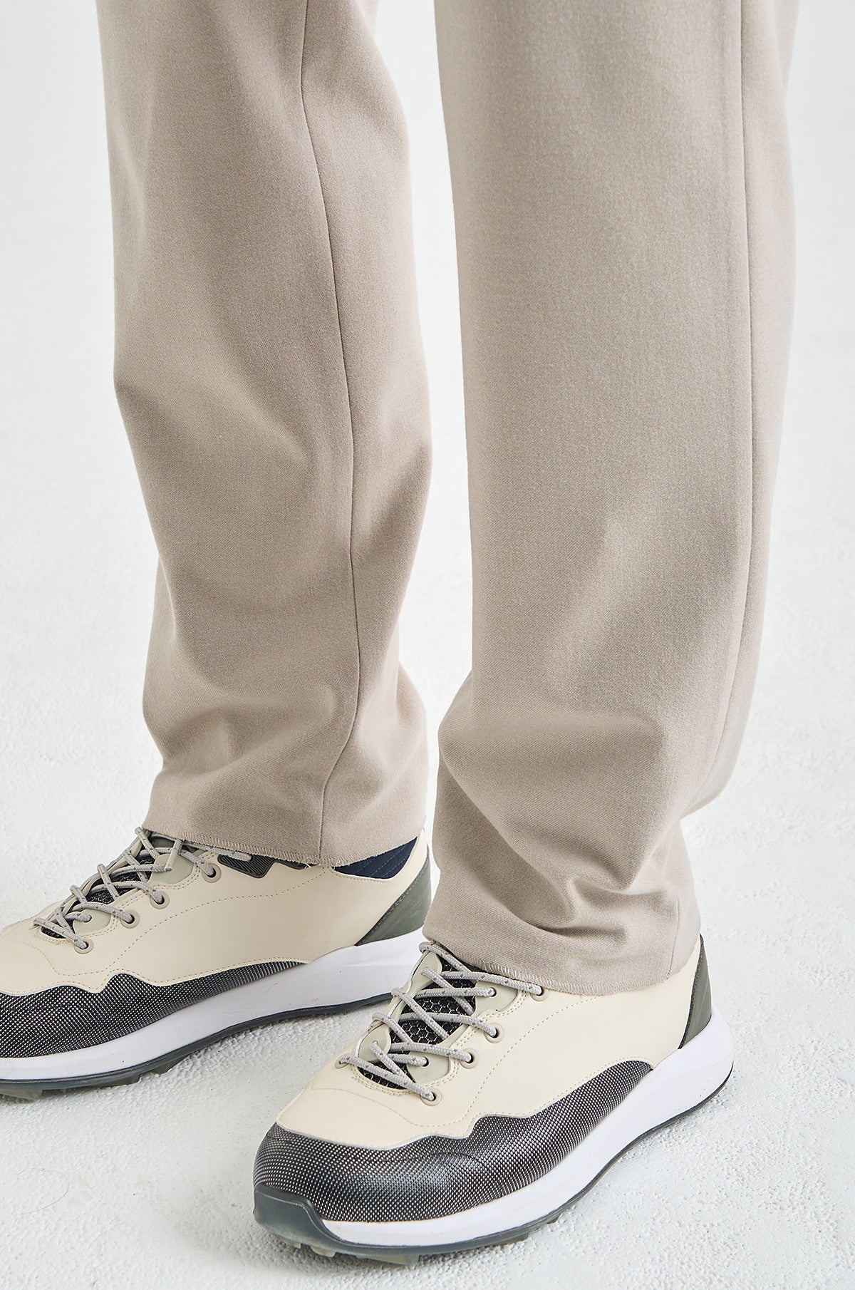Lanvin Blanc Men's Knit Pants - Sepia Beige - Erthe Golf
