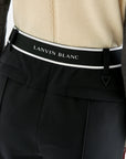Lanvin Blanc Women's Pants - Black - Erthe Golf