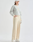 Lanvin Blanc Women's Pants - Beige - Erthe Golf