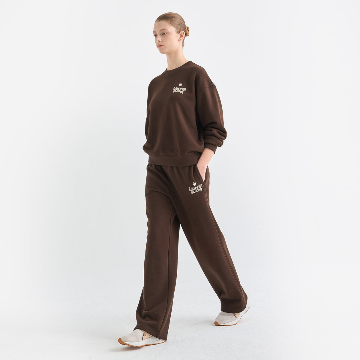 Lanvin Blanc Women's Sweatpants - Burgundy - Erthe Golf