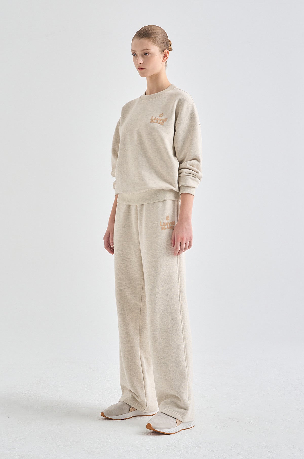 Lanvin Blanc Women&#39;s Sweatpants - Oatmeal - Erthe Golf