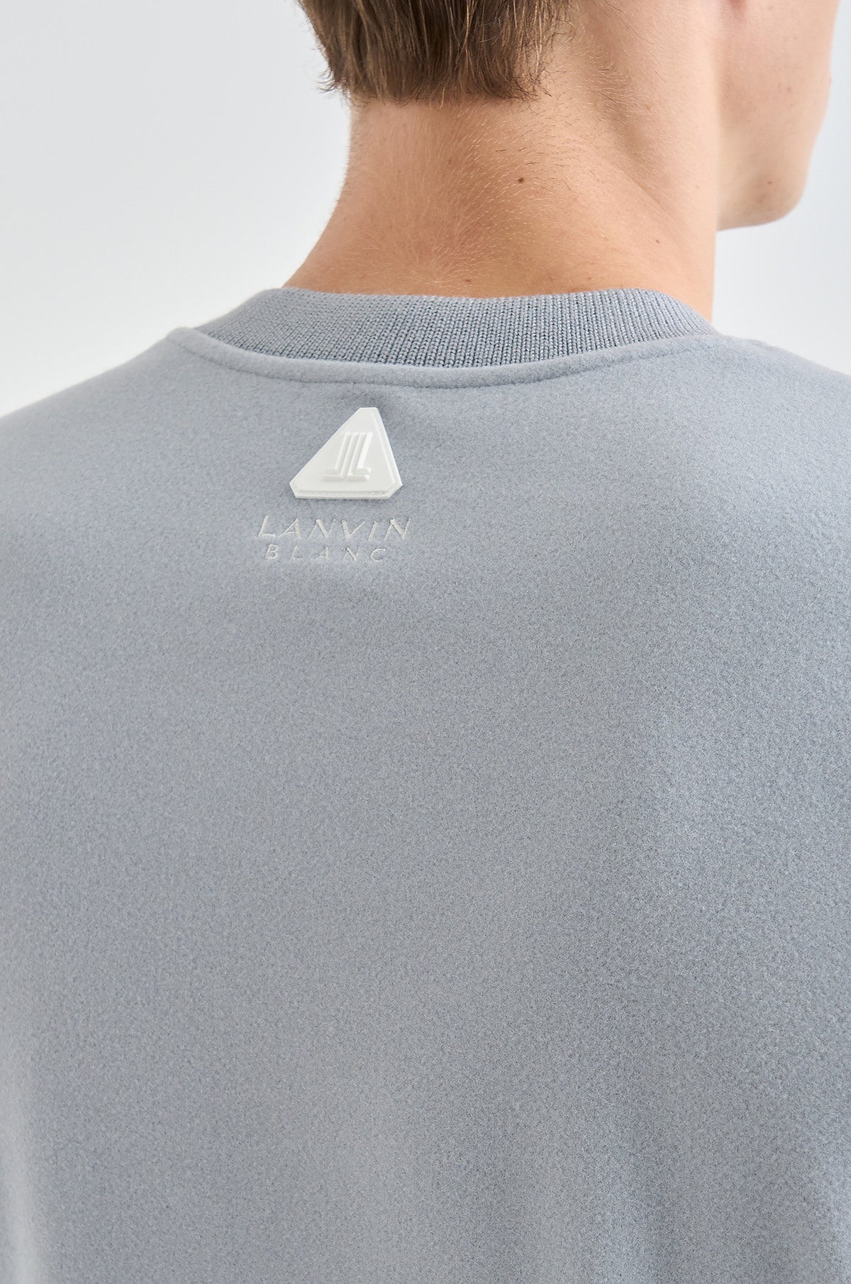 Lanvin Blanc Men's Sweater - Blue - Erthe Golf