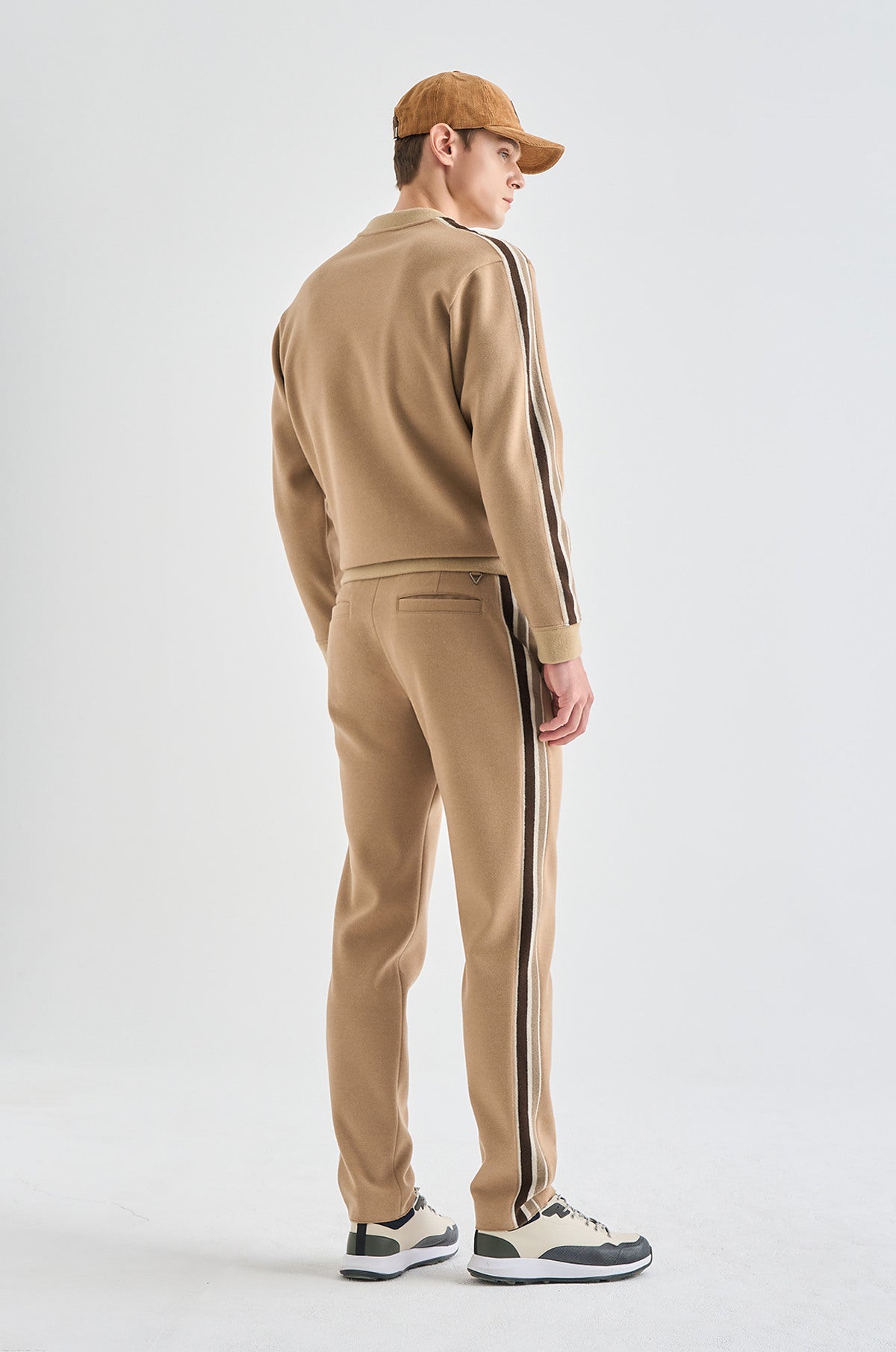 Lanvin Blanc Men's Sweater - Camel - Erthe Golf