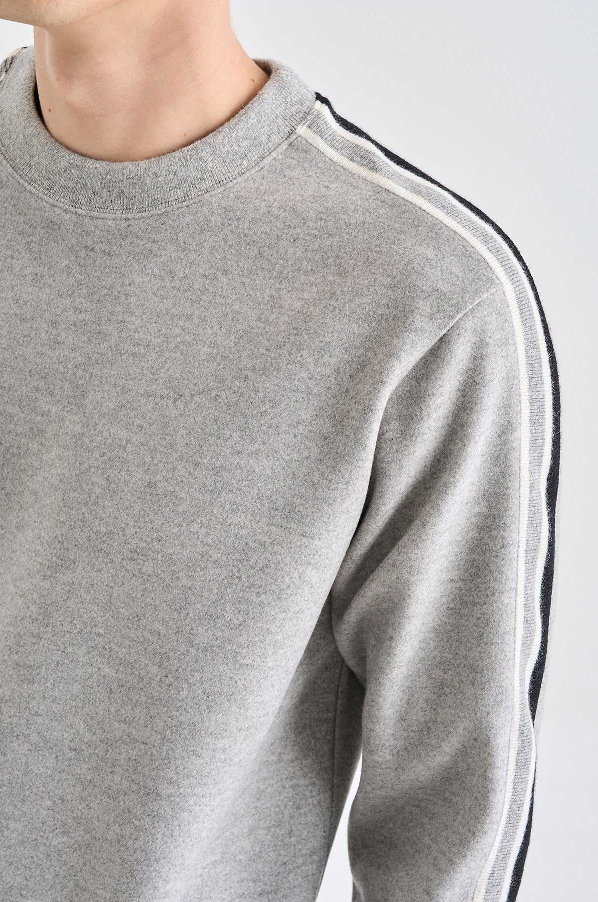Lanvin Blanc Men's Sweater - Grey - Erthe Golf