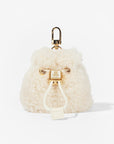 Lanvin Blanc Fluffy Ball Bag - Ivory - Erthe Golf