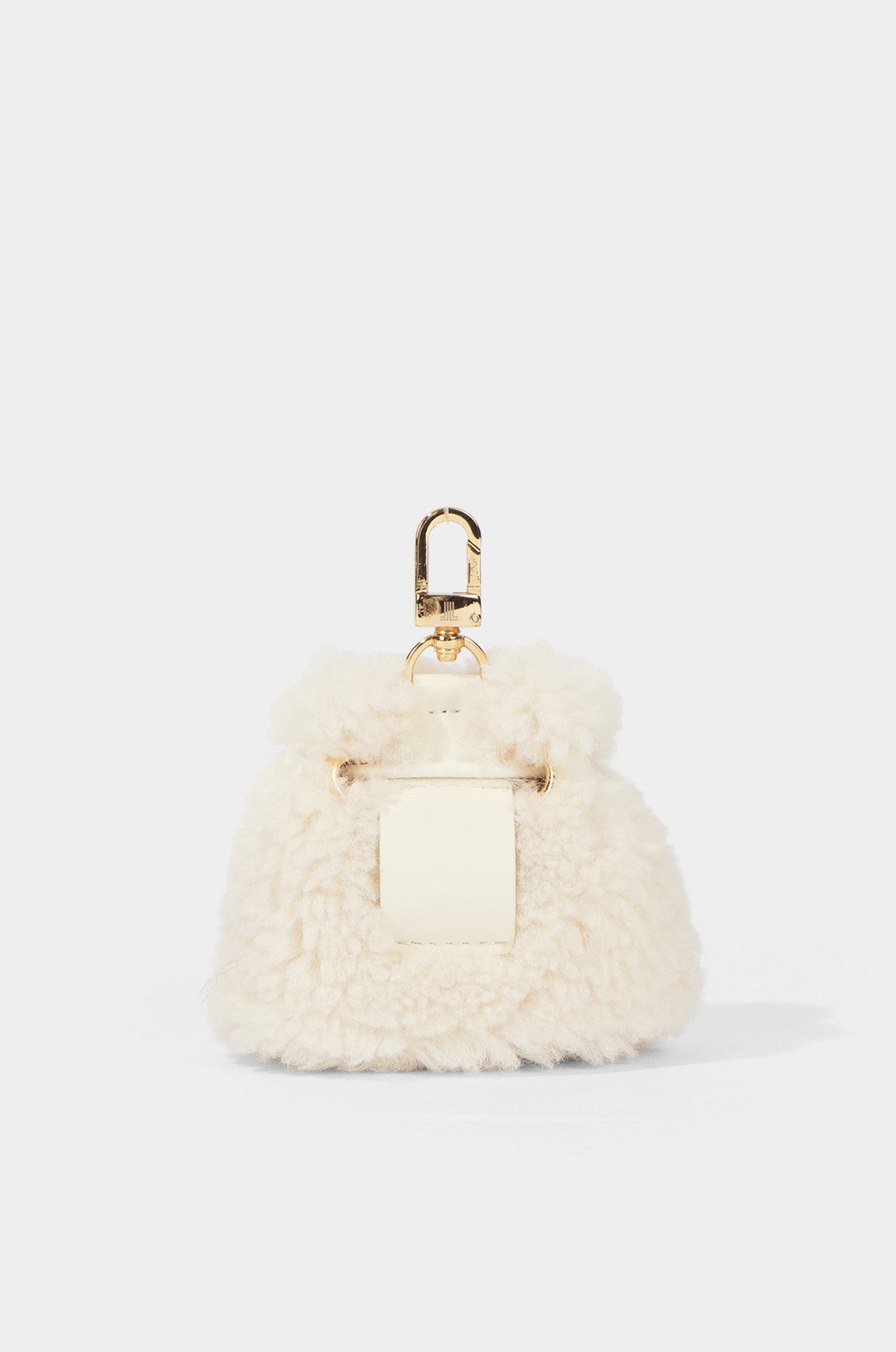 Lanvin Blanc Fluffy Ball Bag - Ivory - Erthe Golf