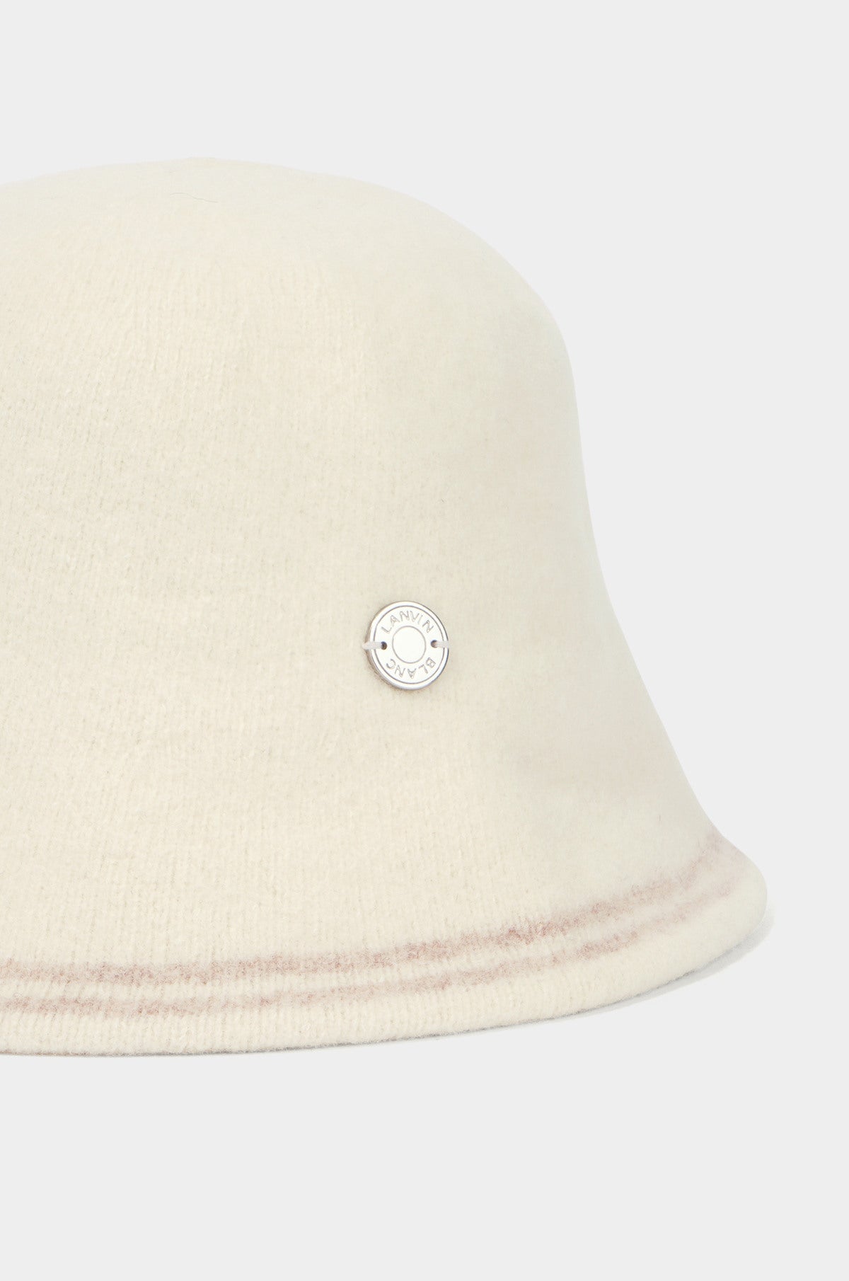 Lanvin Blanc Women's Bucket Hat - Ivory - Erthe Golf