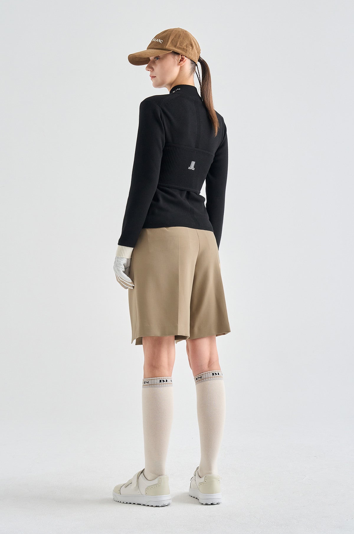 Lanvin Blanc Women's Sweater - Black - Erthe Golf