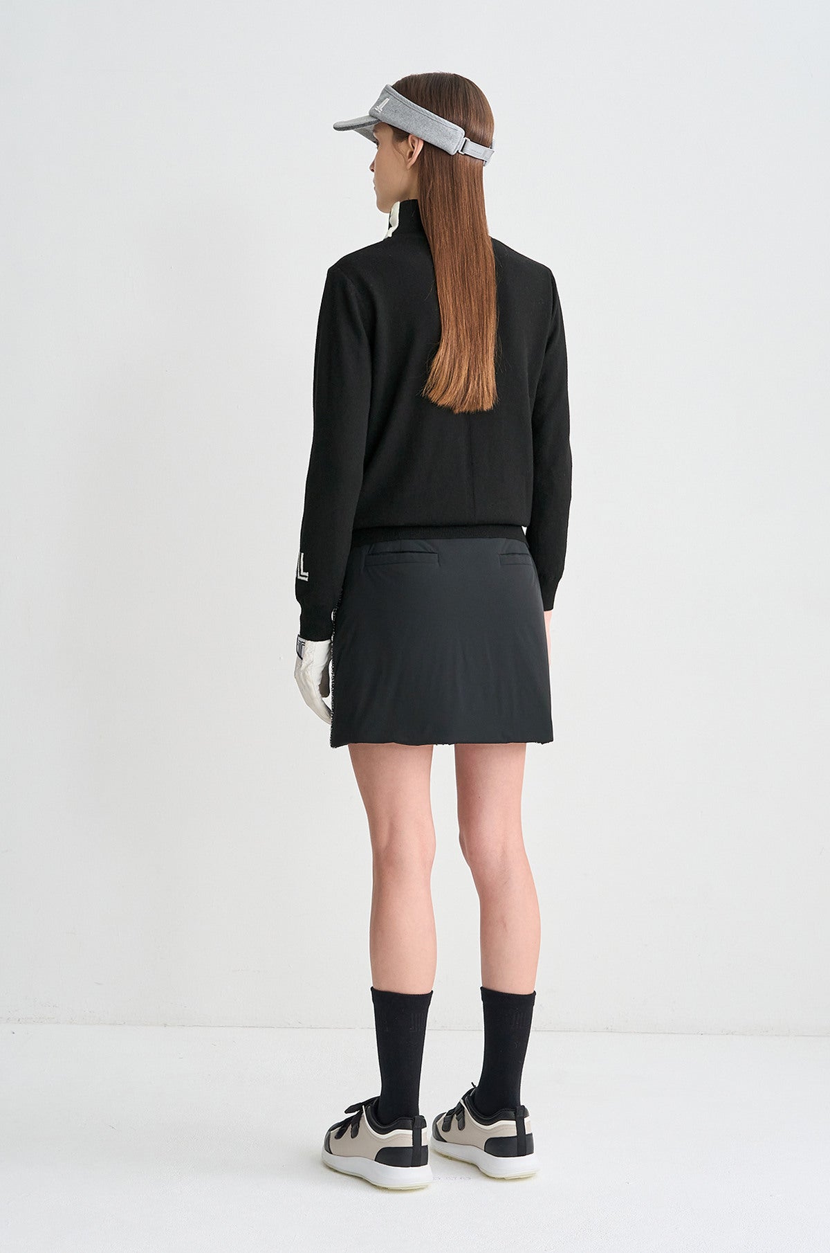 Lanvin Blanc Women's Turtle Neck Top - Black - Erthe Golf