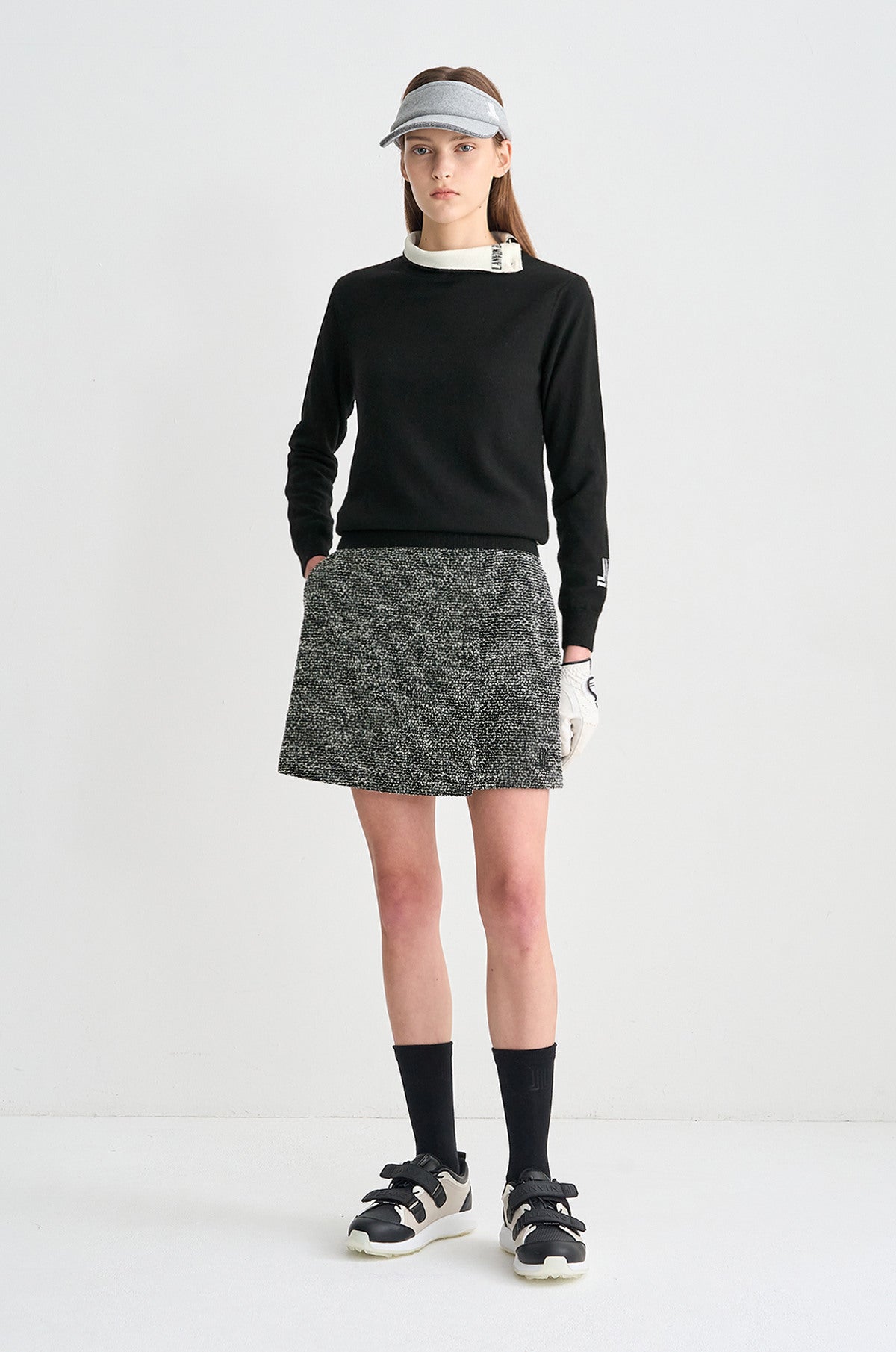 Lanvin Blanc Women's Turtle Neck Top - Black - Erthe Golf