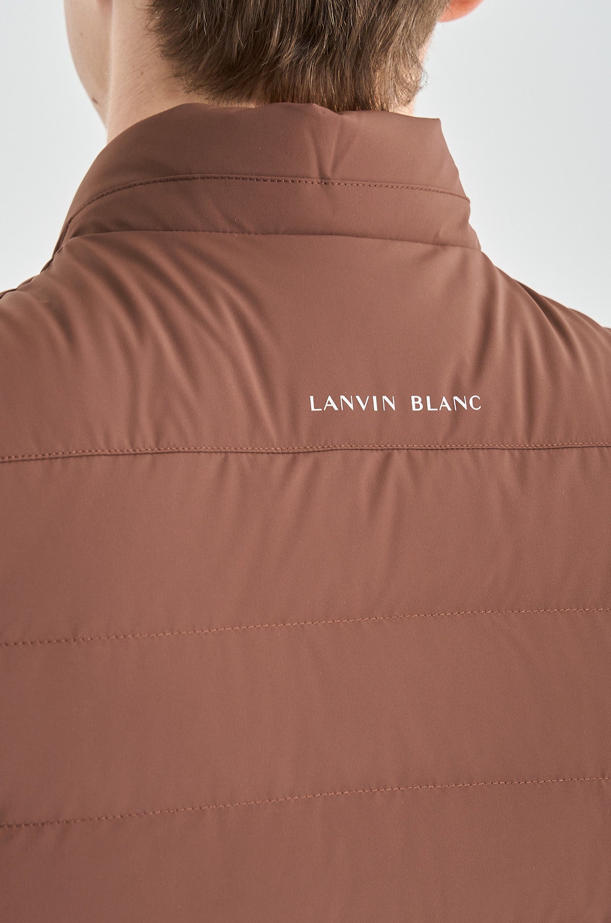 Lanvin Blanc Men's Vest - Brown - Erthe Golf
