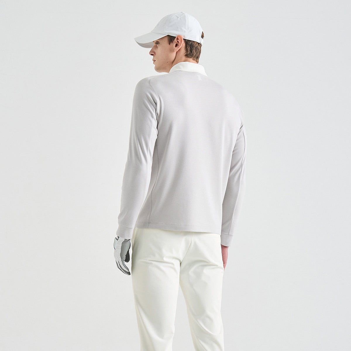 Lanvin Blanc Men's Polo - Light Grey - Erthe Golf