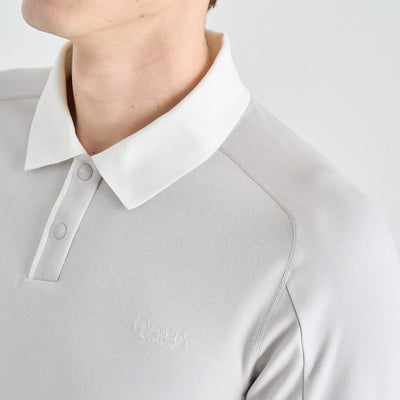 Lanvin Blanc Men's Polo - Light Grey - Erthe Golf