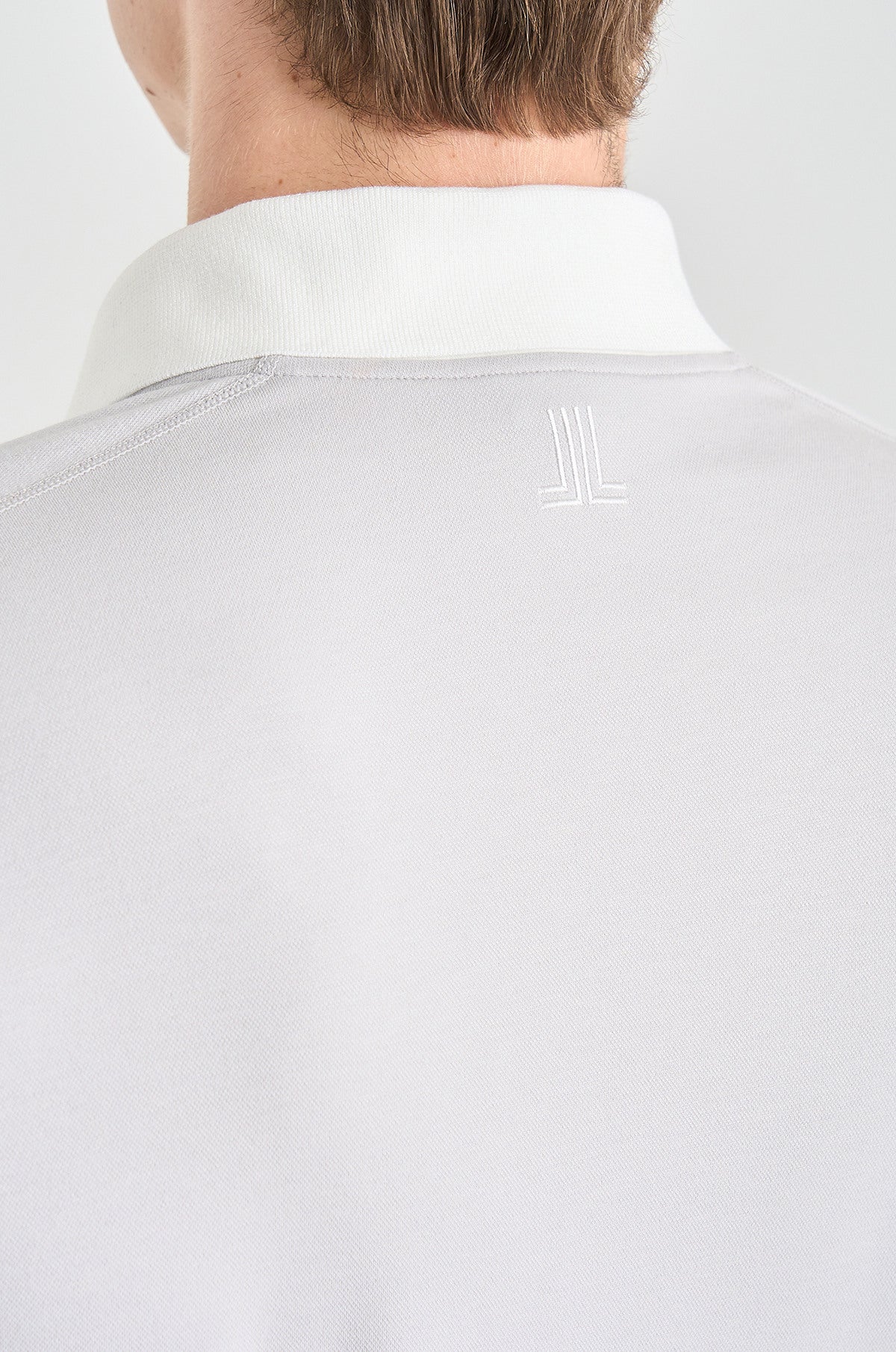 Lanvin Blanc Men&#39;s Polo - Light Grey - Erthe Golf