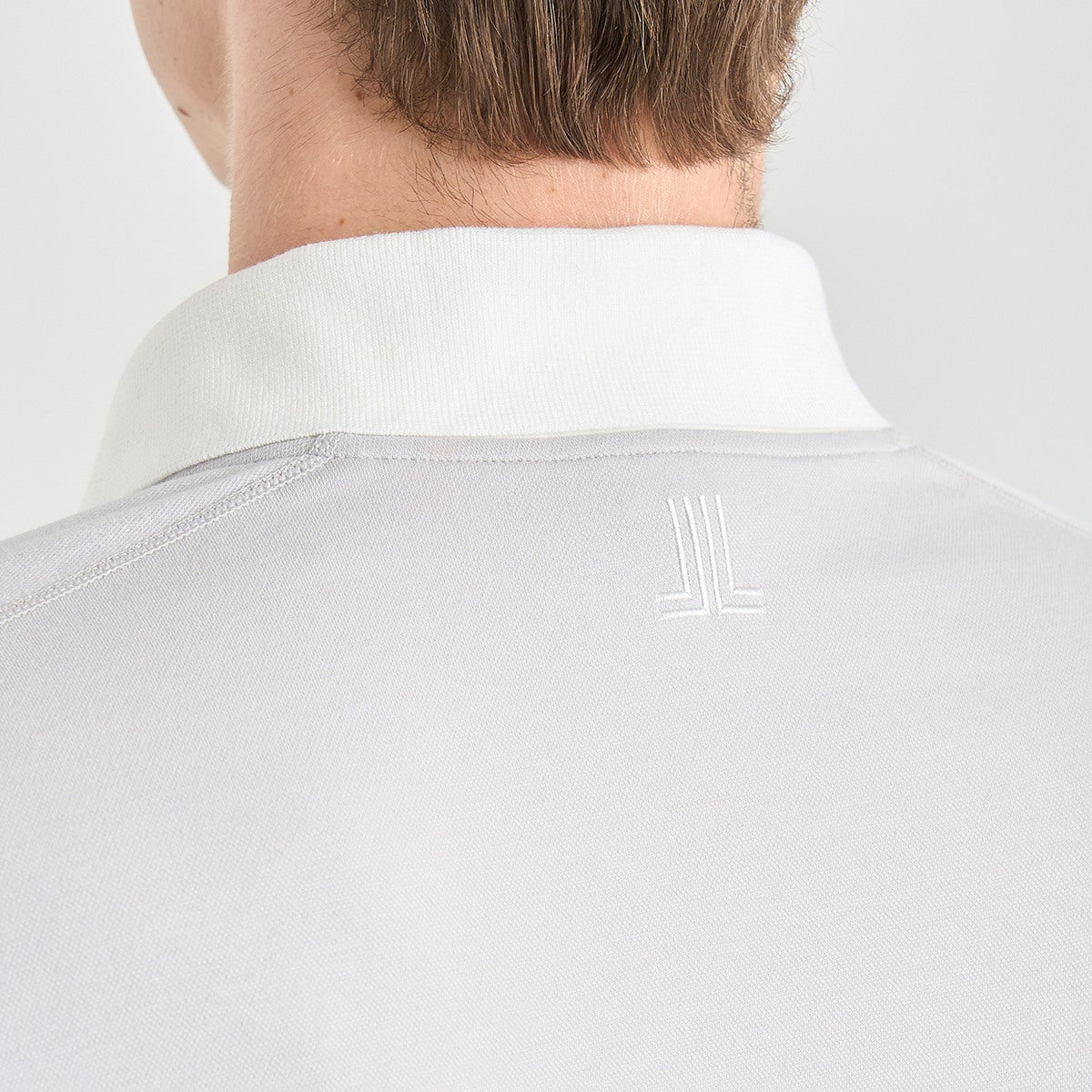 Lanvin Blanc Men's Polo - Light Grey - Erthe Golf
