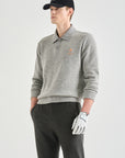 Lanvin Blanc Men's Sweater - Grey - Erthe Golf