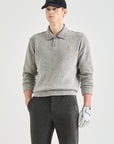 Lanvin Blanc Men's Sweater - Grey - Erthe Golf