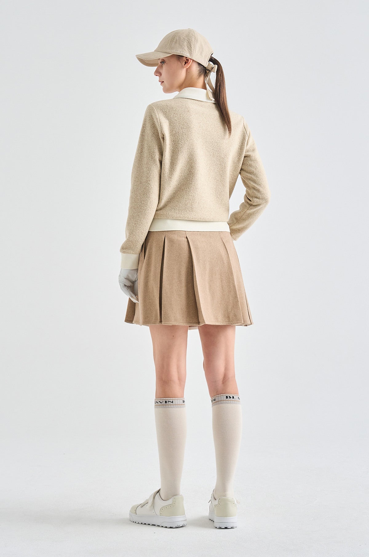 Lanvin Blanc Women's Sweater - Camel - Erthe Golf