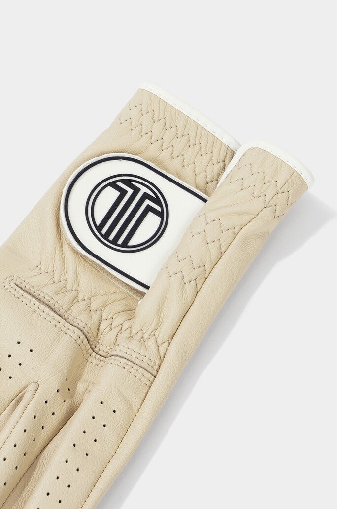 Lambskin Left - Hand Glove - Beige - Erthe Golf