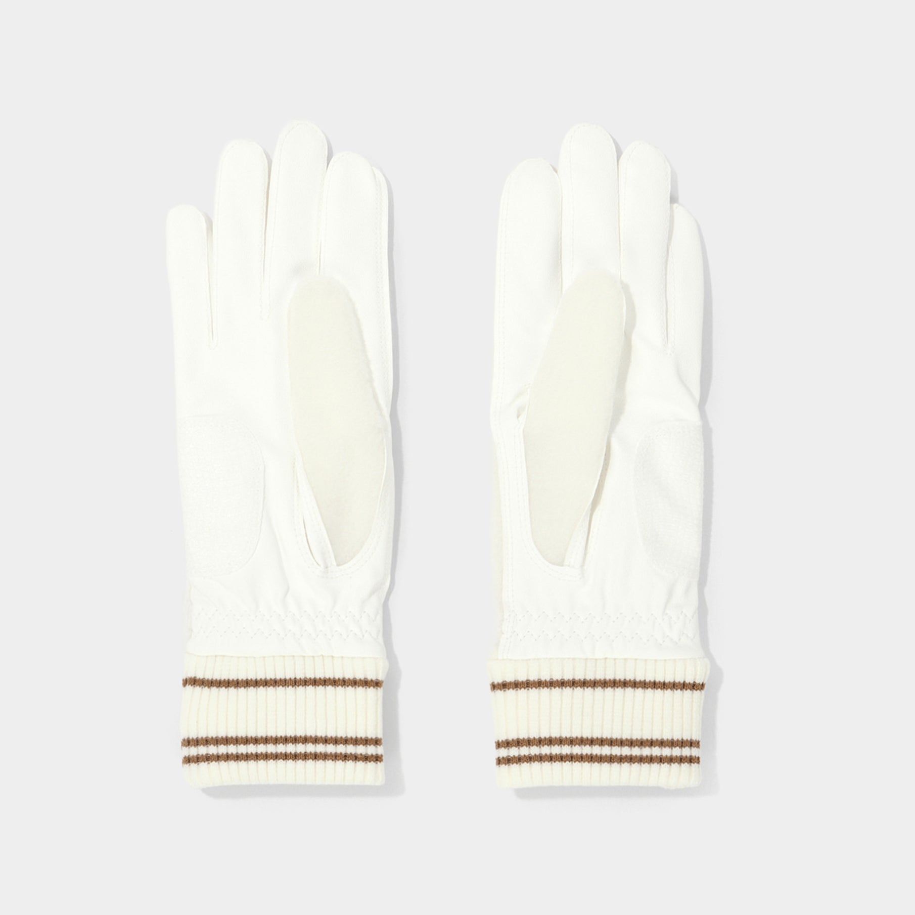 Women&#39;s Fleece Gloves - Ivory - Erthe Golf