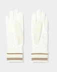 Women's Fleece Gloves - Ivory - Erthe Golf