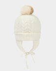 Women's Knit Hat - Ivory - Erthe Golf