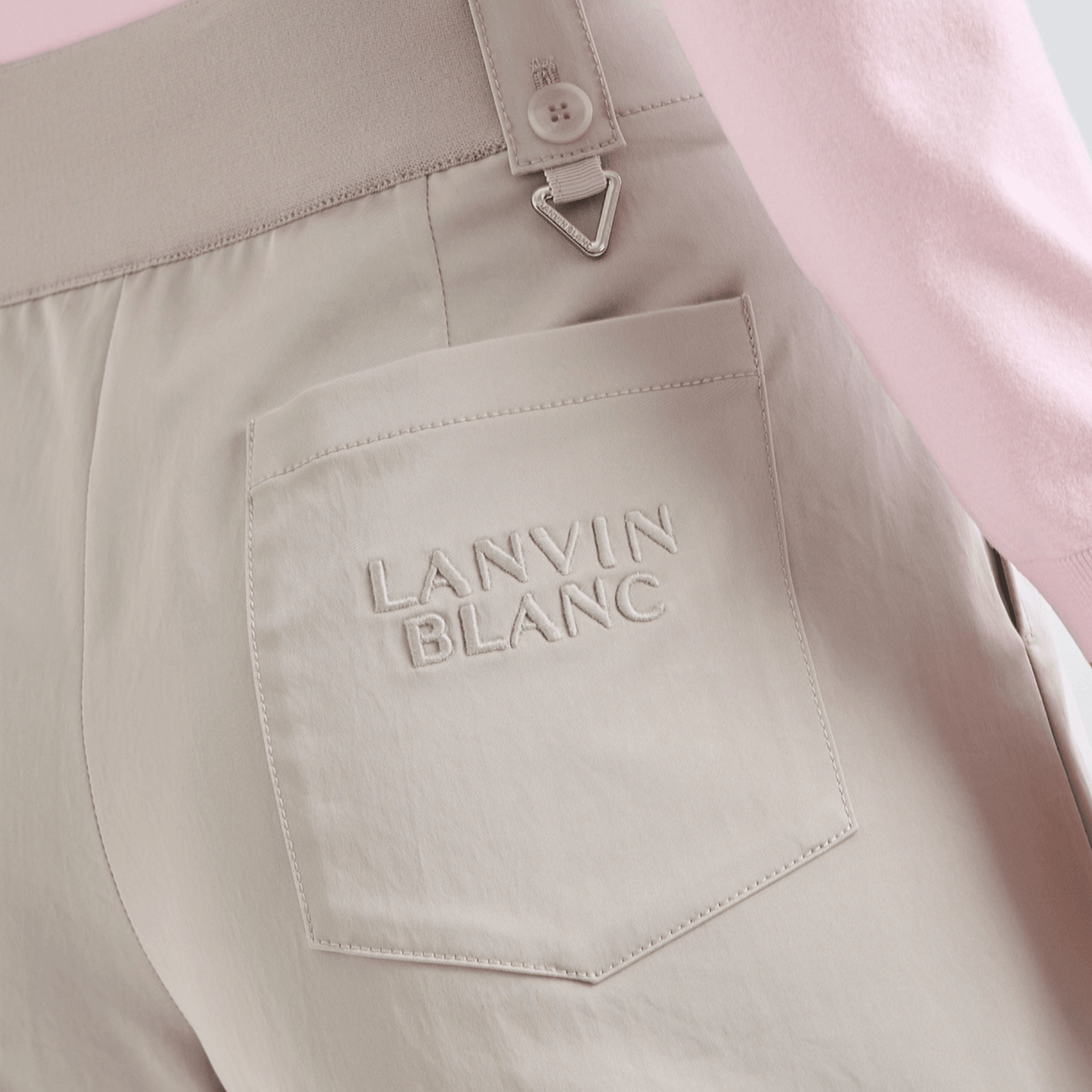 Women's Back - Banding Shorts - Warm Grey - Erthe Golf