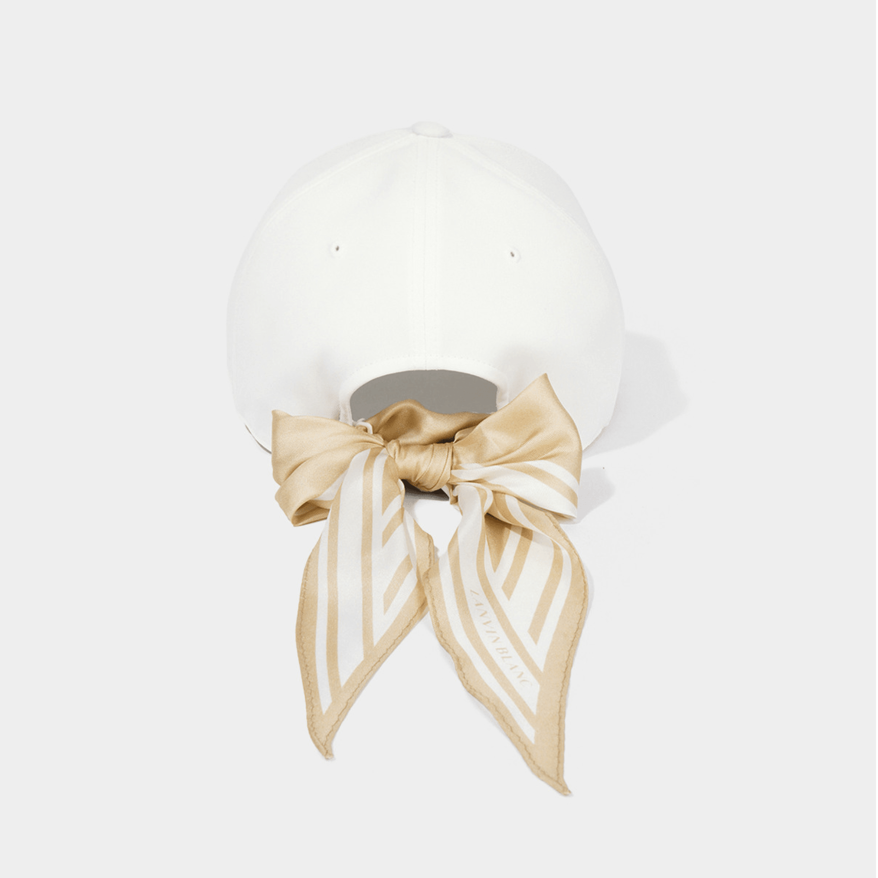 Women's Logo Cap & Scarf - Off White - Erthe Golf