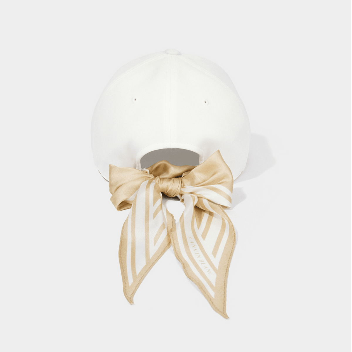 Women's Logo Cap & Scarf - Off White - Erthe Golf