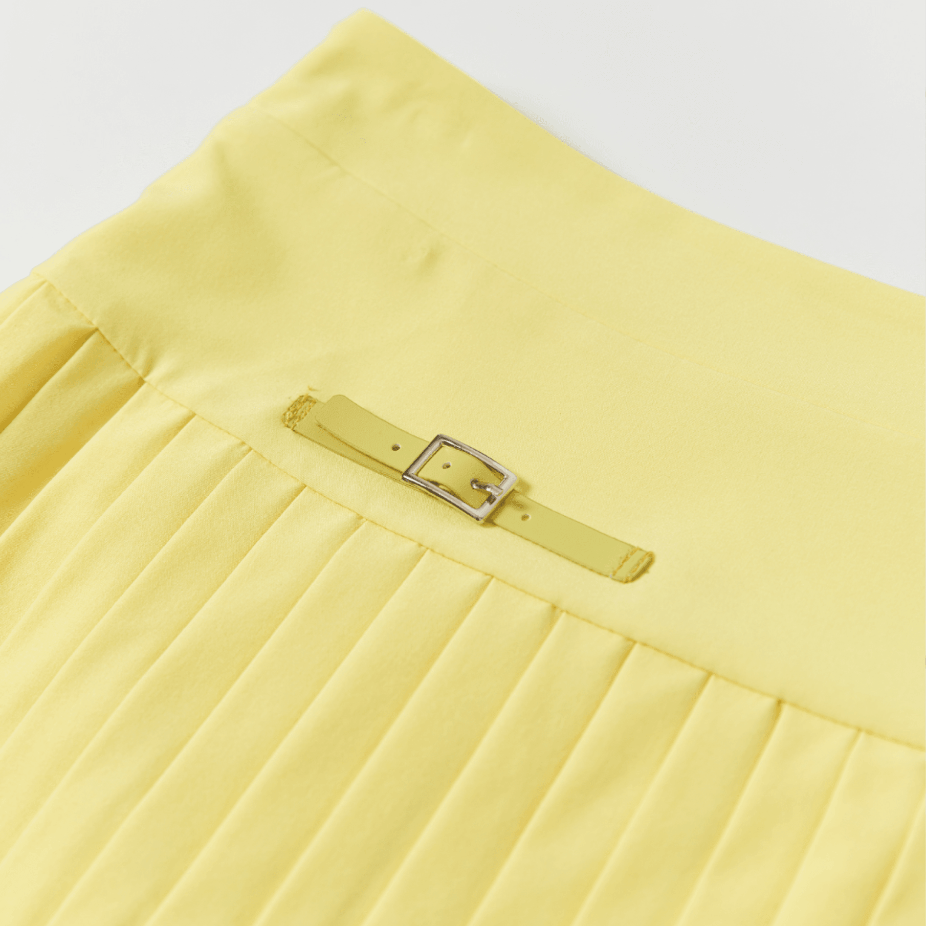 Women's Pleated Skirt - Yellow - Erthe Golf