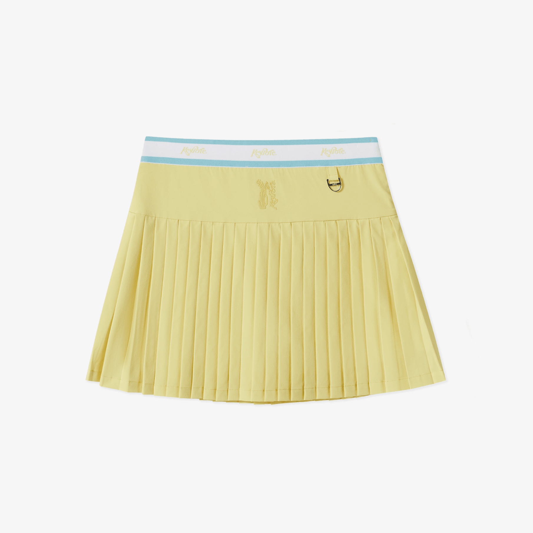 Women's Pleated Skirt - Yellow - Erthe Golf