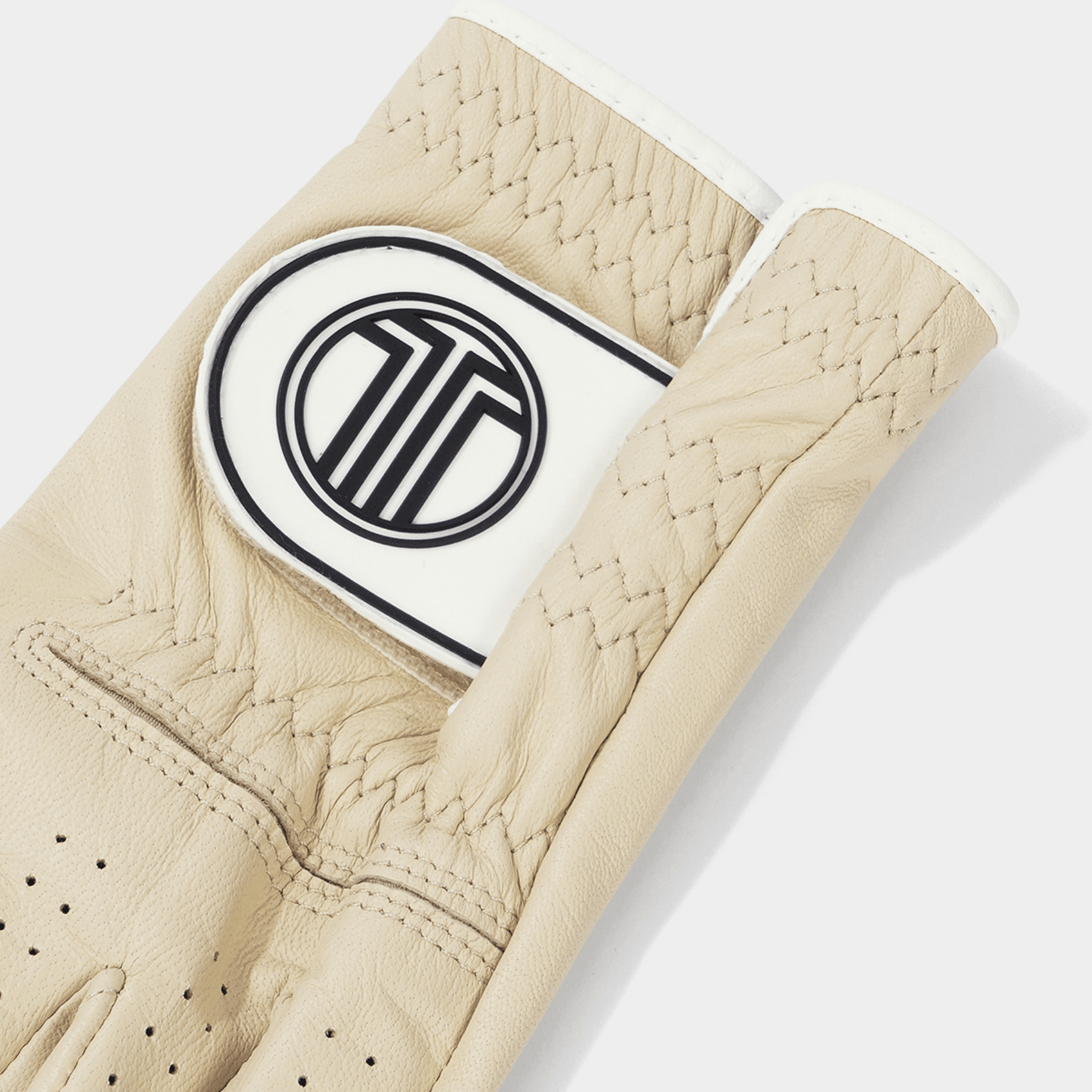 Lambskin Left Hand Glove - Light Beige - Erthe Golf