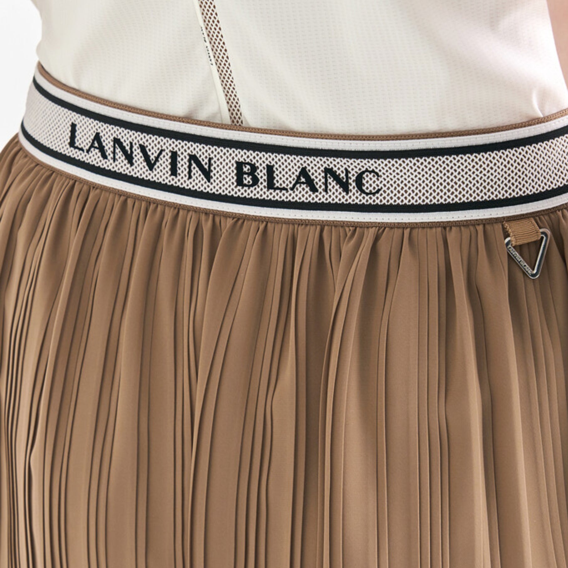 Women's Pleated Skirt - Camel - Erthe Golf