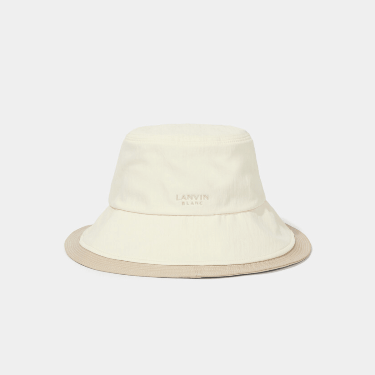 Tie - Strap Bucket Hat - Cream - Erthe Golf