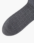 Men's Gentleman Socks - Melange Gray - Erthe Golf
