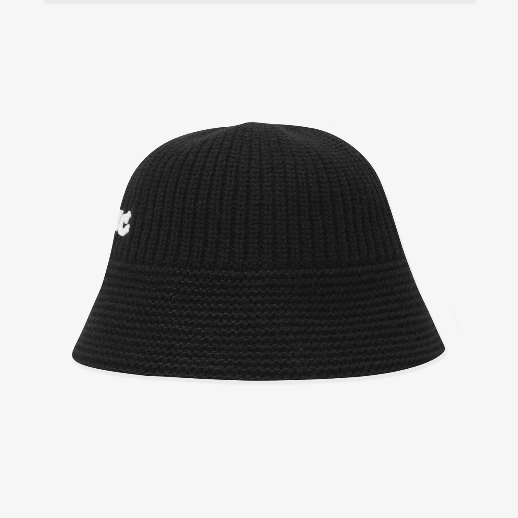 WAAC Knit Bucket Hat - Black | Erthe Golf