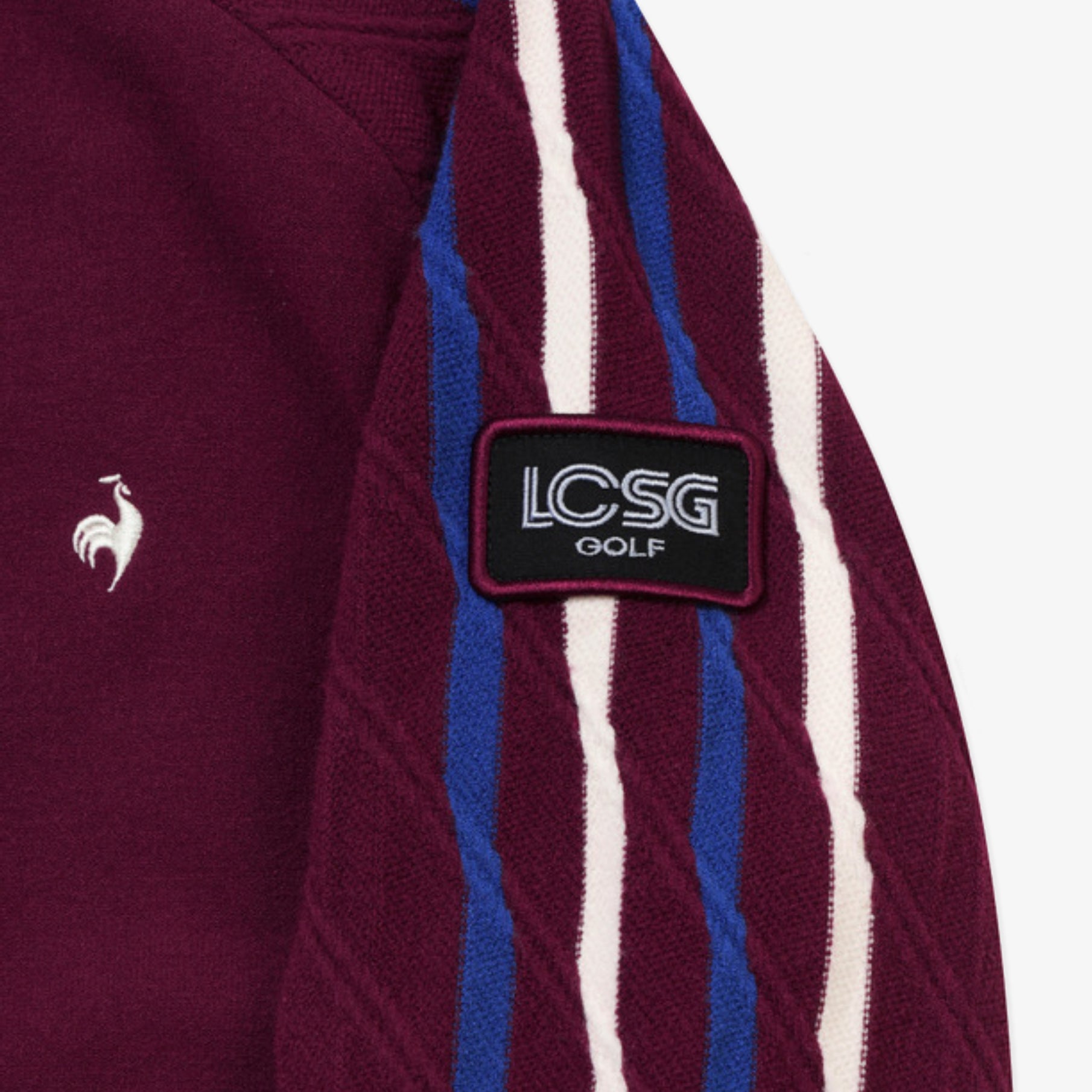 Women's Sweater Jumper - Burgundy - Erthe Golf