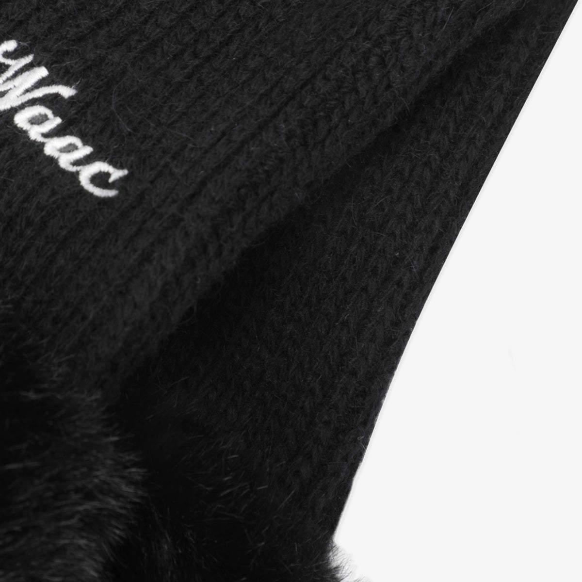 Women's Fur Ear Warmer - Black - Erthe Golf
