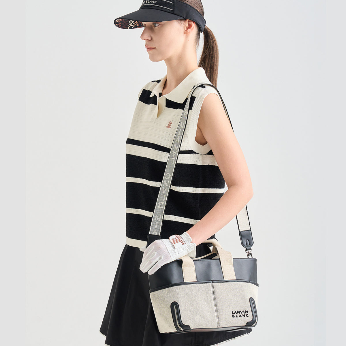 Women's Two - Way Bag - Black - Erthe Golf