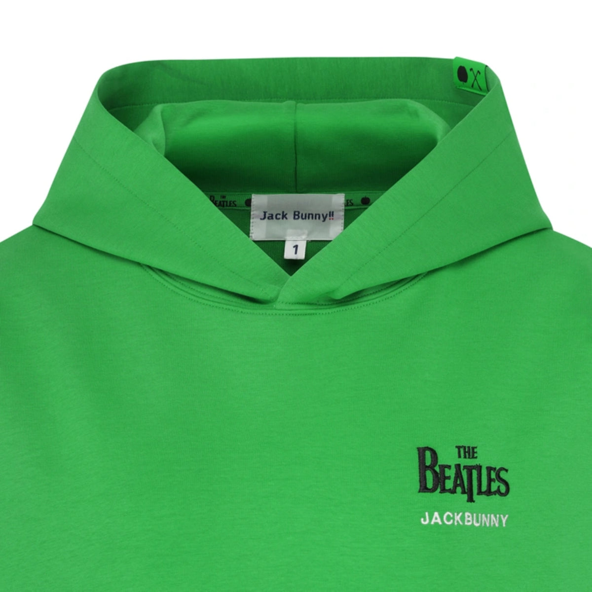 Women's Jack Bunny Beatles Hooded T-Shirt - Green - Erthe Golf