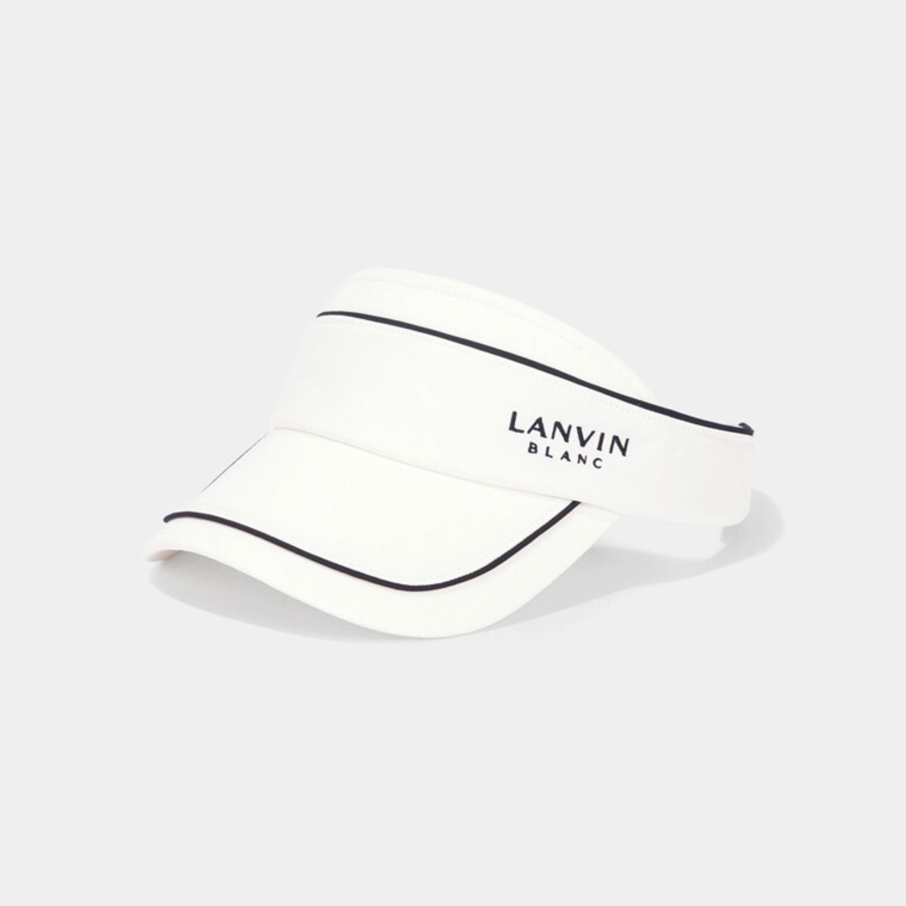 Piping Clip On Sun Visor - Ivory - Erthe Golf