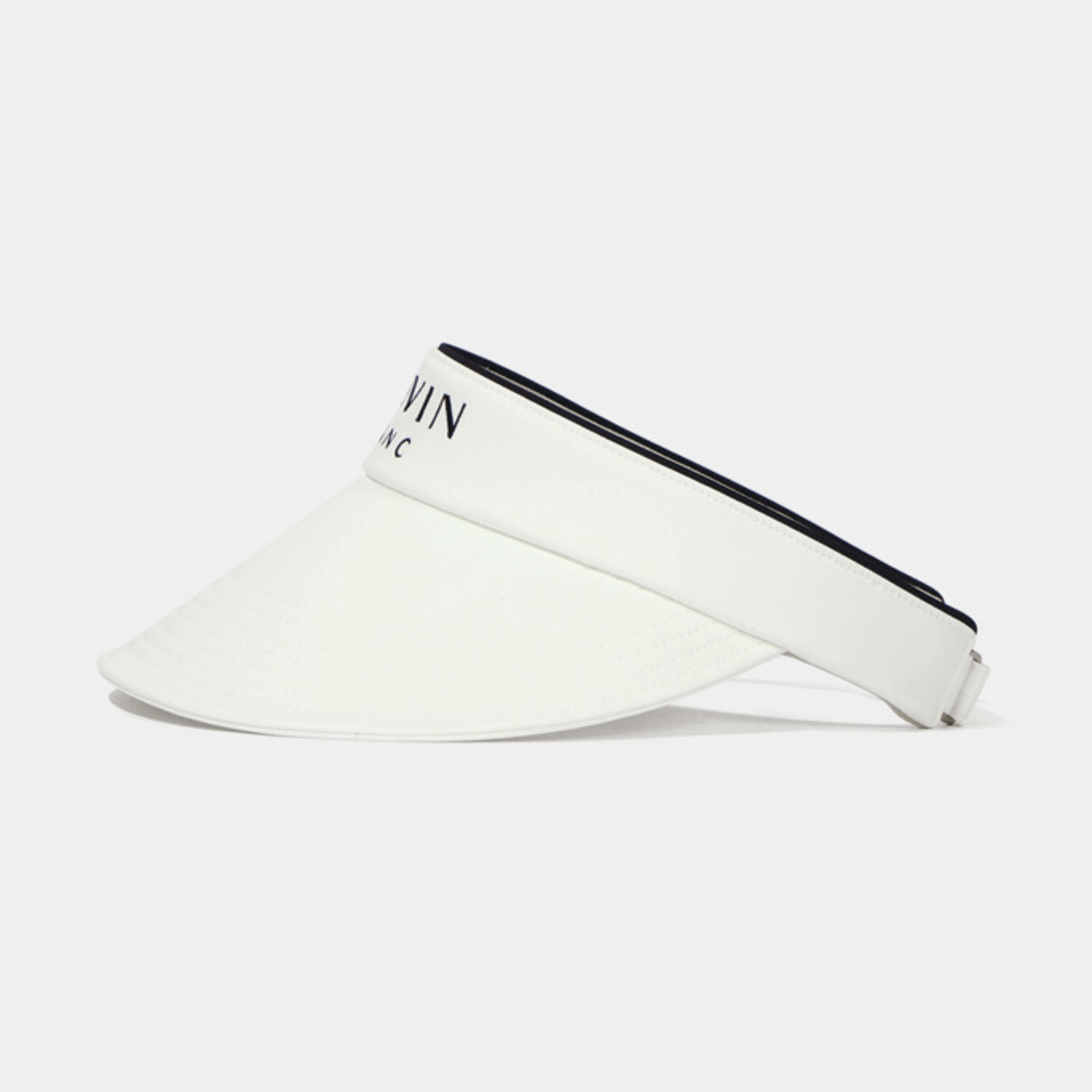 Wide - Brim Sun Visor - Off White - Erthe Golf