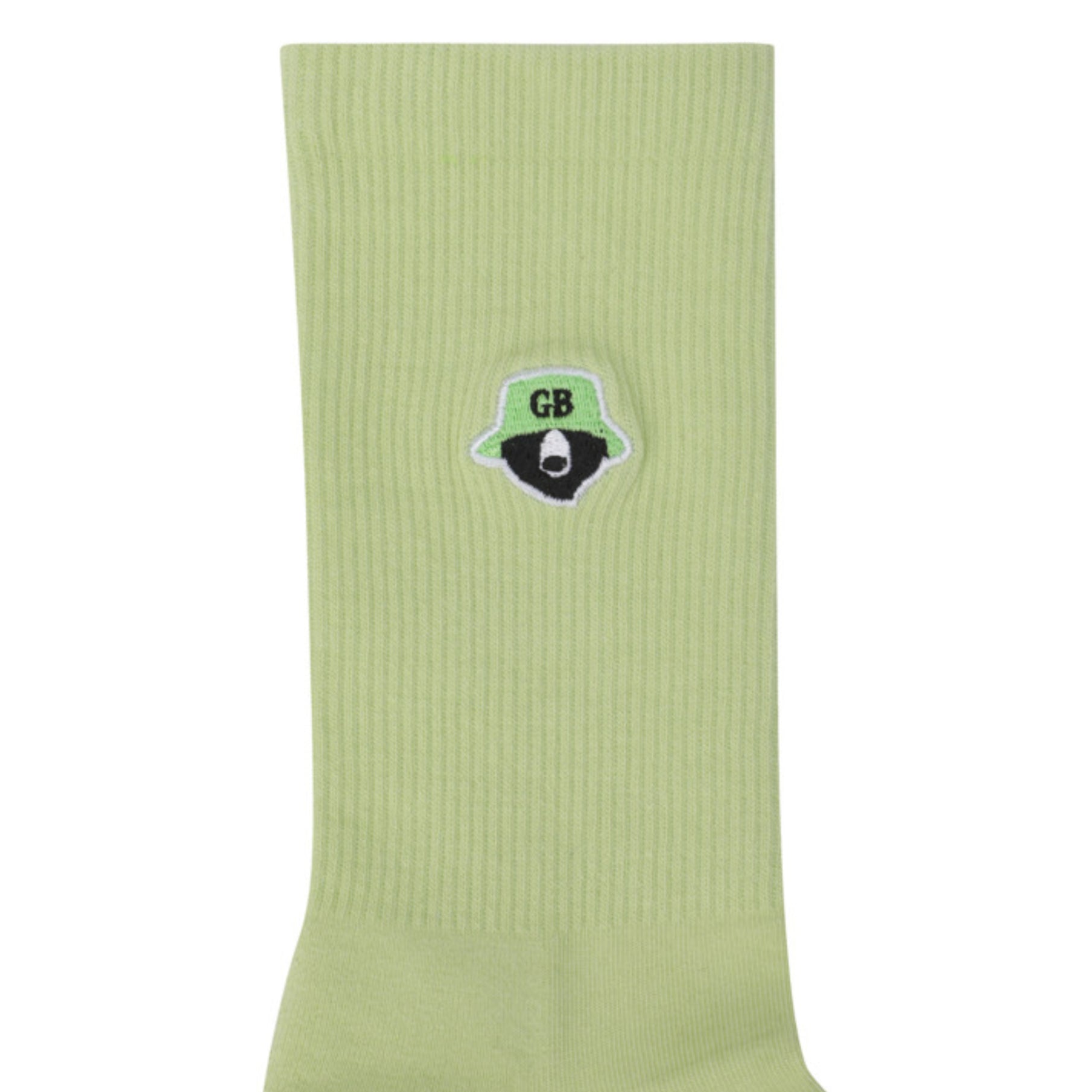 Women's Bucket Bear Color Socks - Green - Erthe Golf